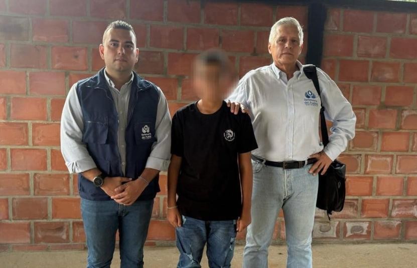 Liberado Lyan Hortúa, niño de 11 años secuestrado por disidencias de las FARC en Jamundí