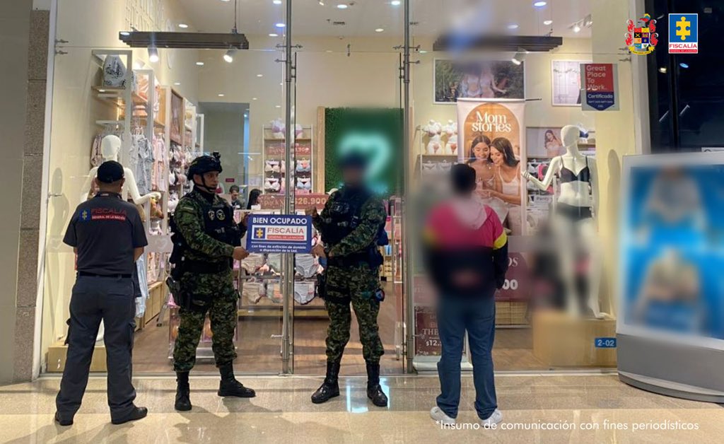 Caso Lili Pink: fueron ocupados con fines de extinción del derecho de dominio 405 locales comerciales, 40 inmuebles, 8 vehículos y una sociedad.